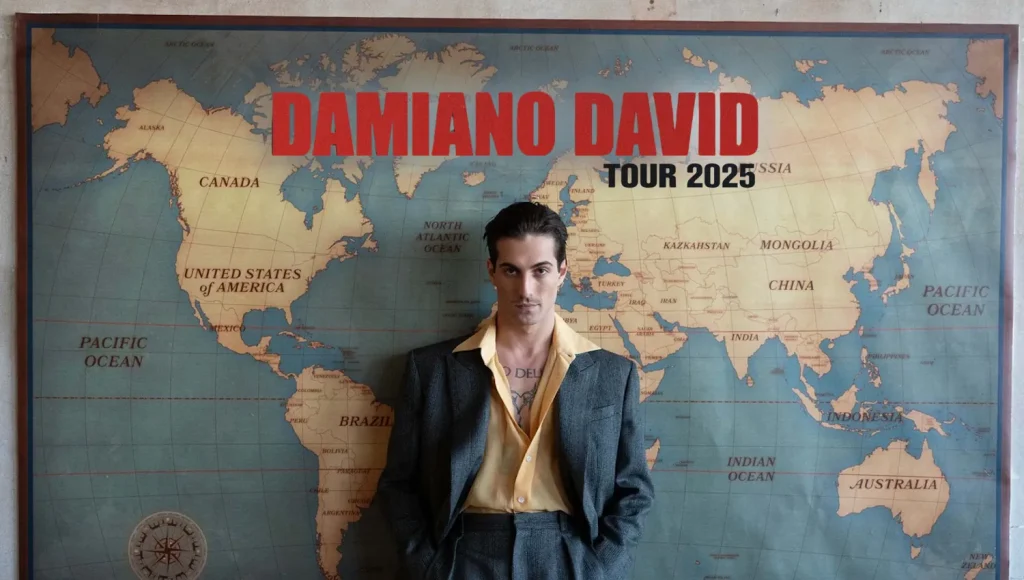 Concerti Damiano David: Date, Tour 2025 e Biglietti - Frontman Maneskin