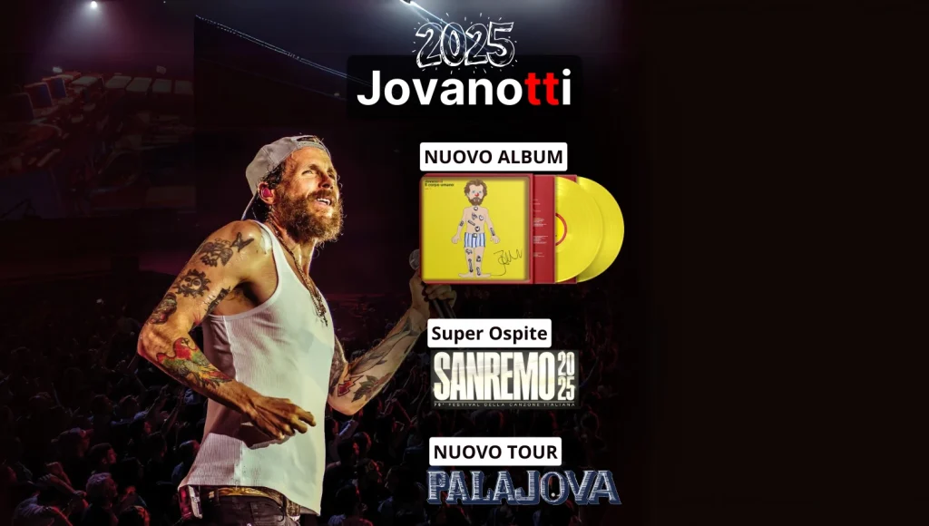Jovanotti 2025: nuovo album, Sanremo e tour PalaJova nei palasport