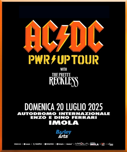 AC DC in concerto all'Autodromodi Imola - Tour 2025