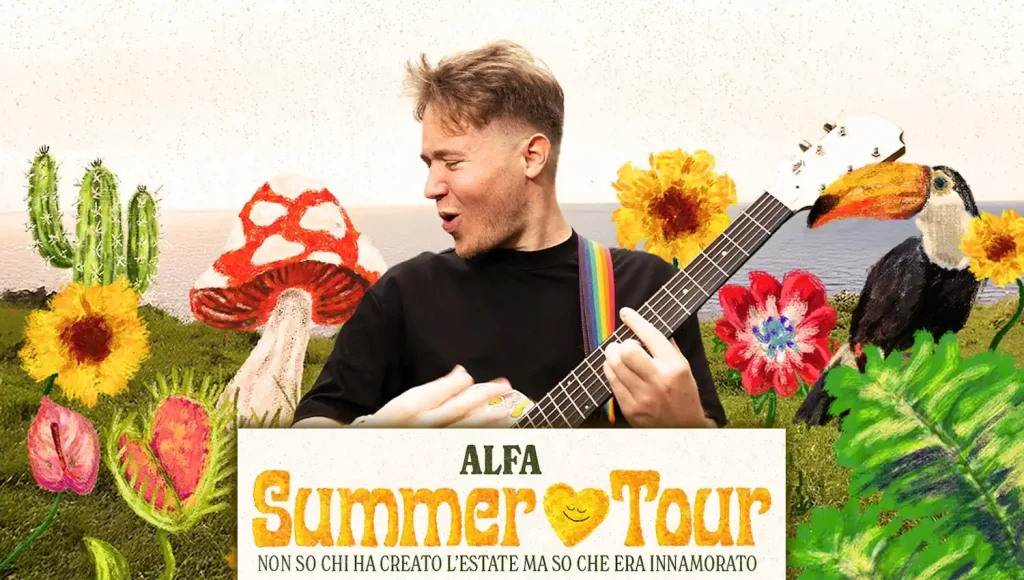 Alfa in concerto con il Summer Tour 2025