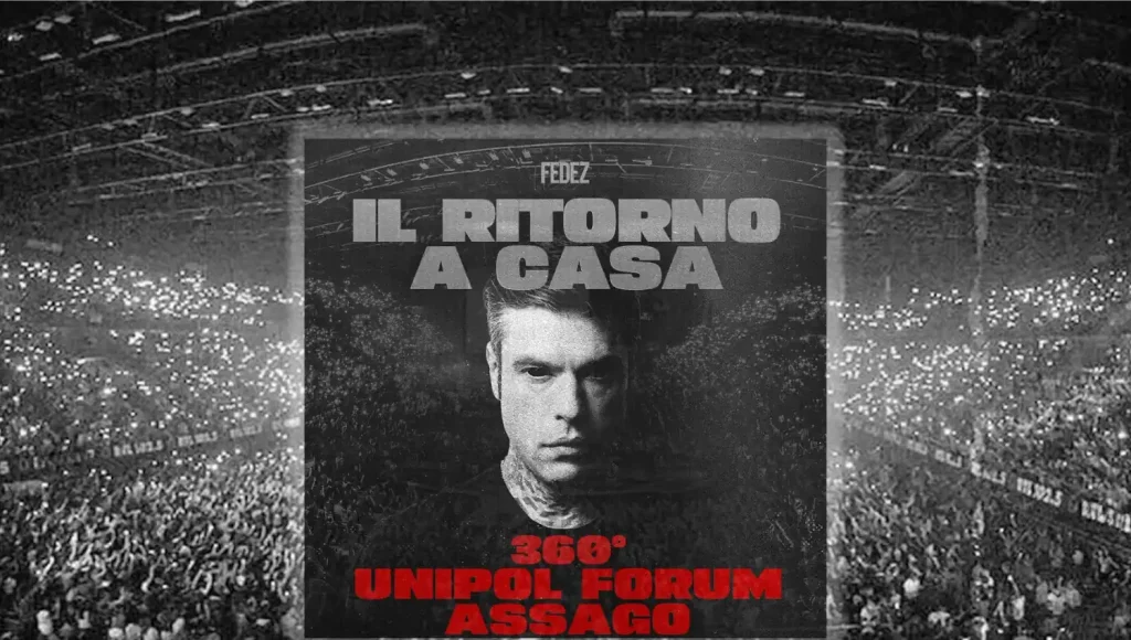 Fedez in concerto a Milano al Forum di Assago - Ritorno a Casa 2025