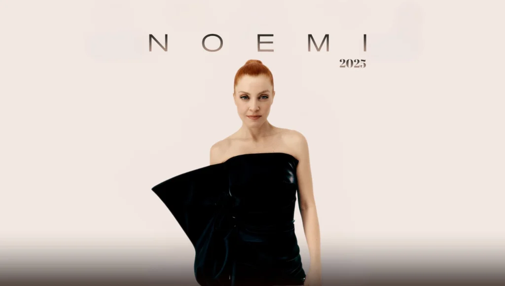 Noemi in concerto con il suo tour Live 2025