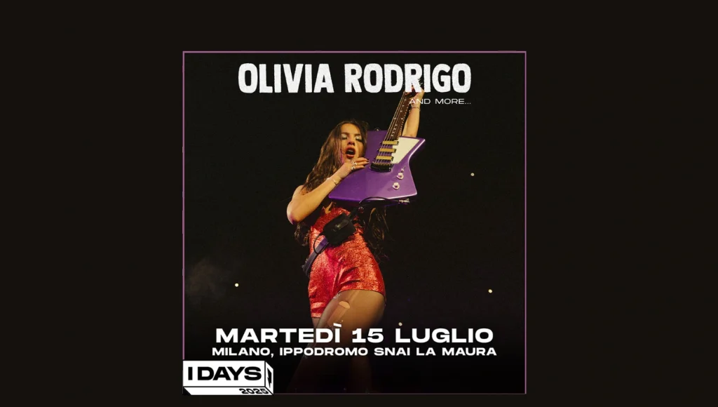 Olivia Rodrigo in concerto a Milano con il suo tour Estivo 2025