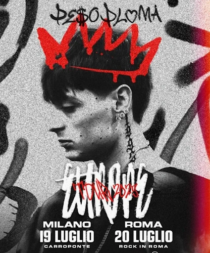 Peso Pluma - concerti a Milano e Roma  - 2025