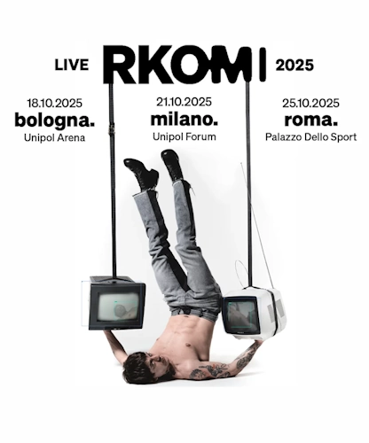 Rkomi Live tour Palazzetti 2025