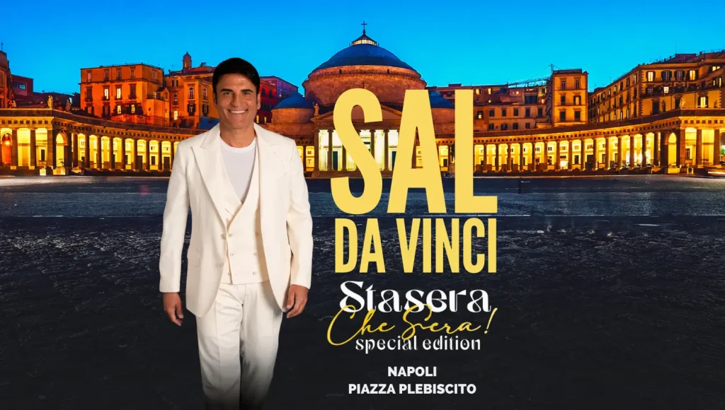 Sal Da Vinci in concerto a Napoli: un evento imperdibile in Piazza del Plebiscito