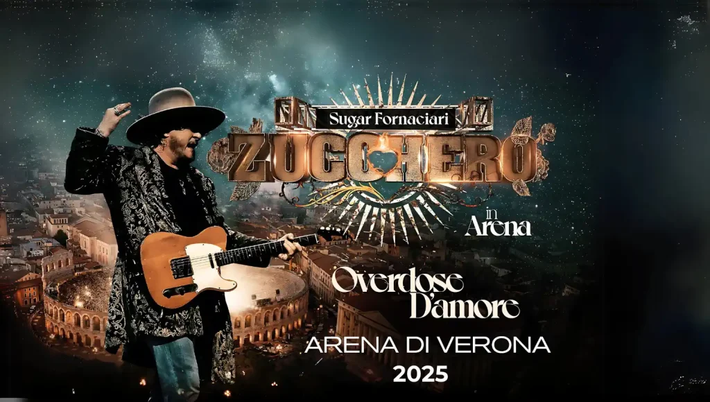Zucchero all’Arena di Verona: 7 concerti imperdibili a settembre 2025