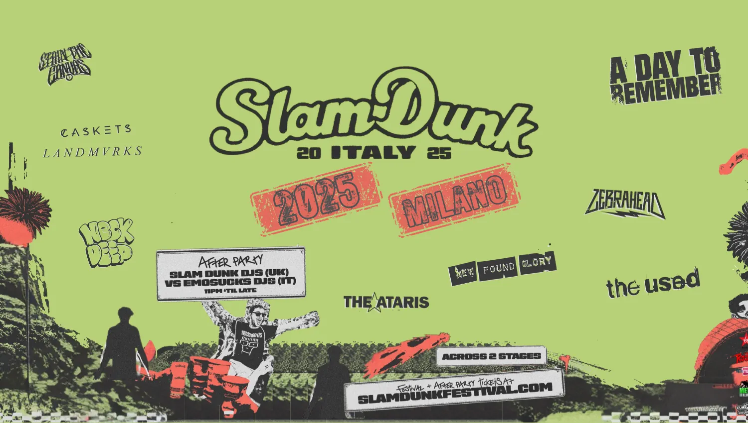 Slam Dunk Festival Italy 2025: il ritorno a Milano tra concerti e afterparty
