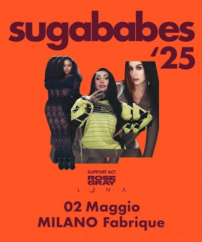 Sugababes concerto Milano - 2 maggio 2025