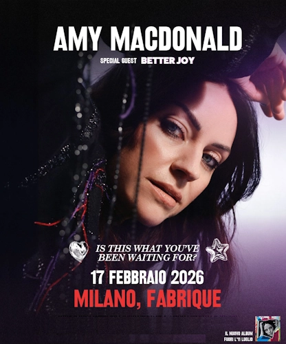 Amy Macdonald in concerto a Milano il 17 febbraio 2026 con il suo tour Is This What You've Been Waiting For