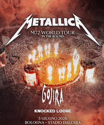 Metallica Bologna 2026