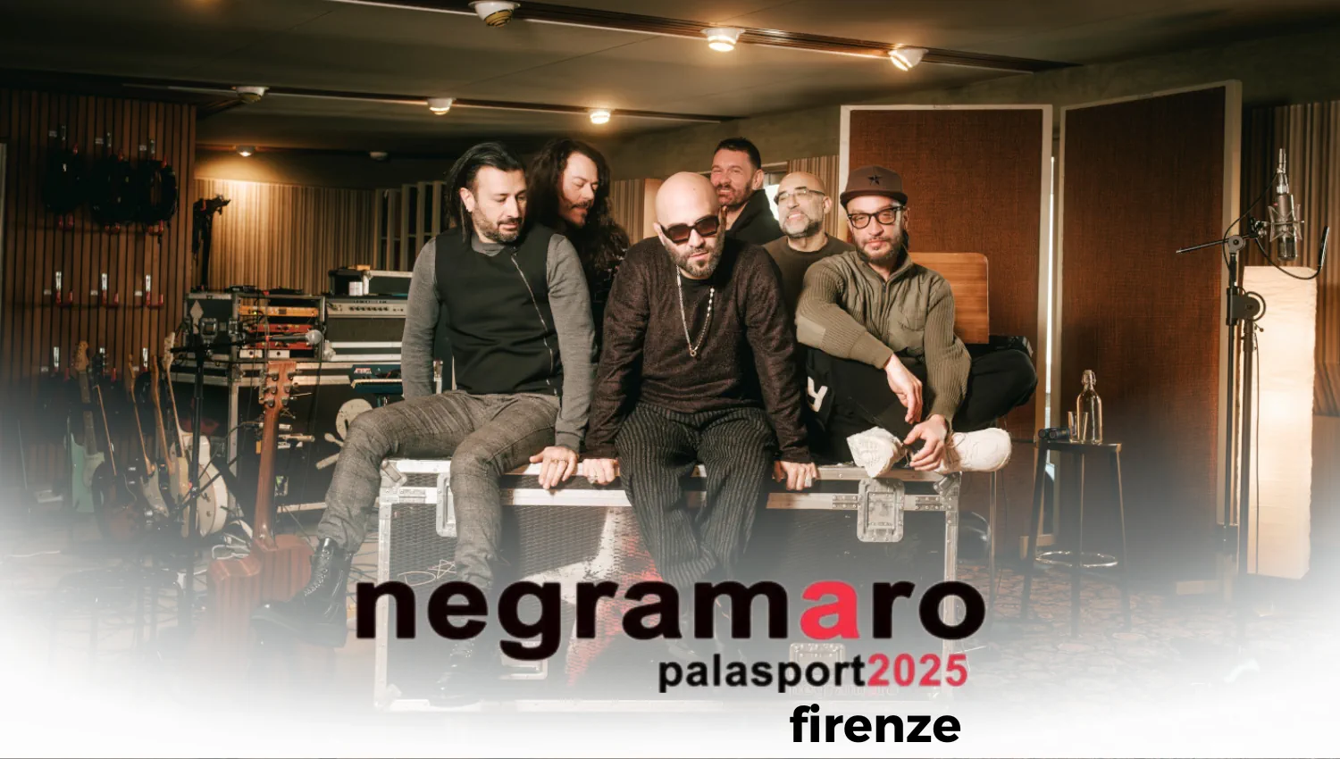 Negramaro in concerto a Firenze - live il 12 ottobre 2025 con Tour Palasport 2025