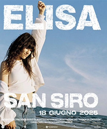 Elisa Milano - Stadio SanSiro - 18 giugno 2025