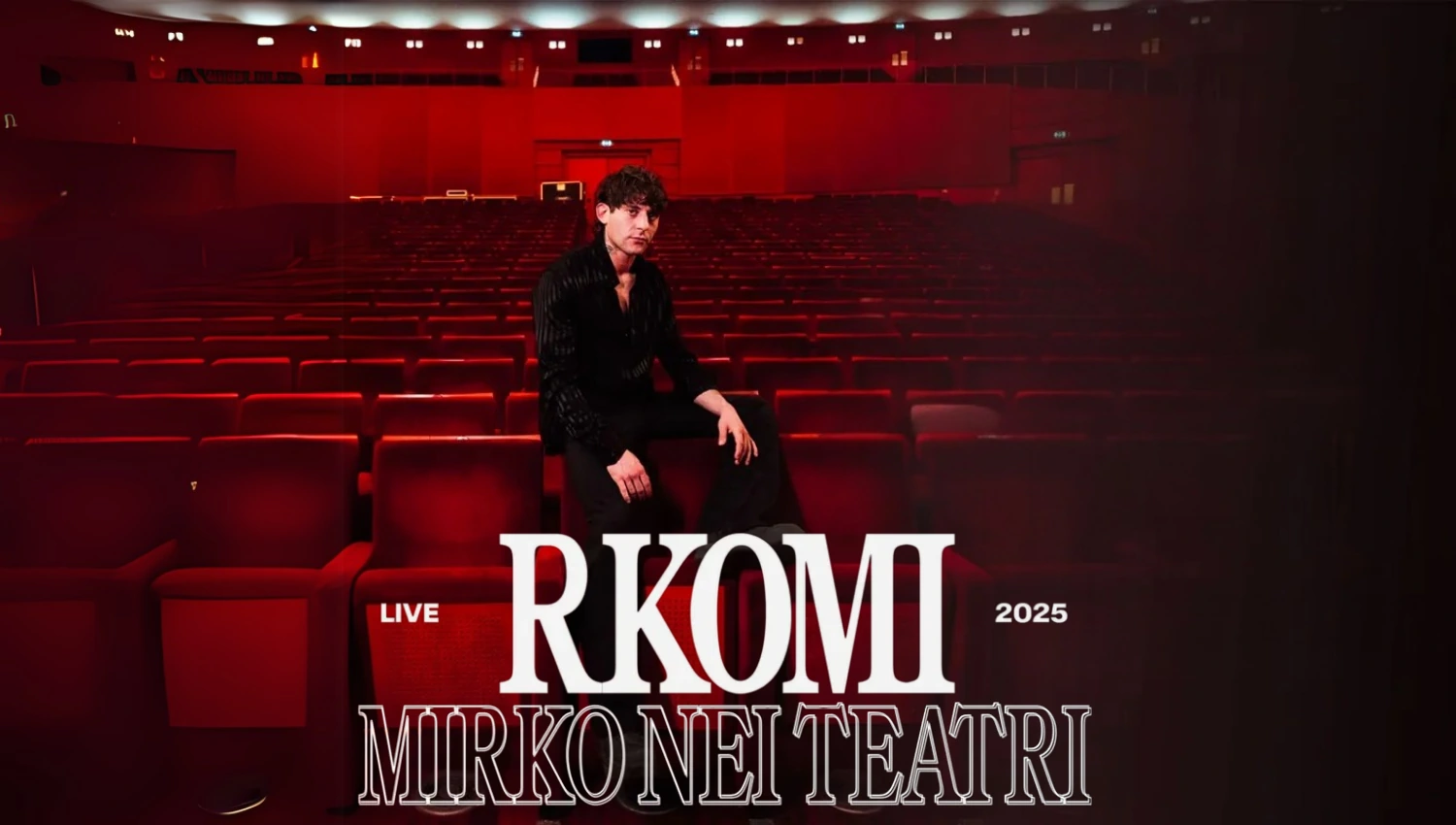 Rkomi in concerto: Date, info e biglitti tour Mirko nei teatri 2025