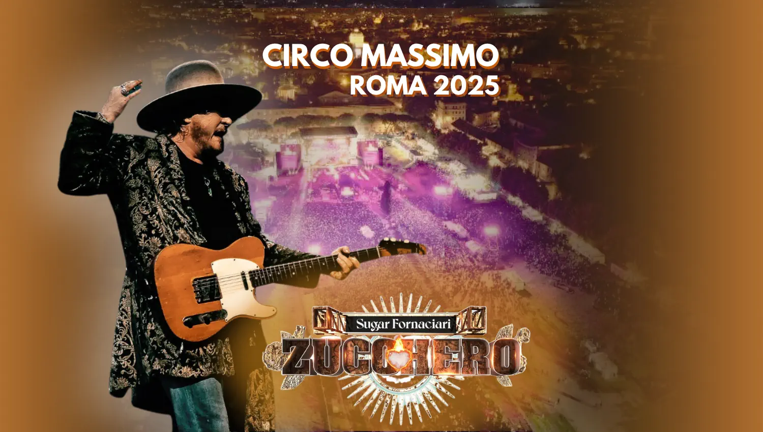 Zucchero live al Circo Massimo - due notti indimenticabili nel cuore di Roma