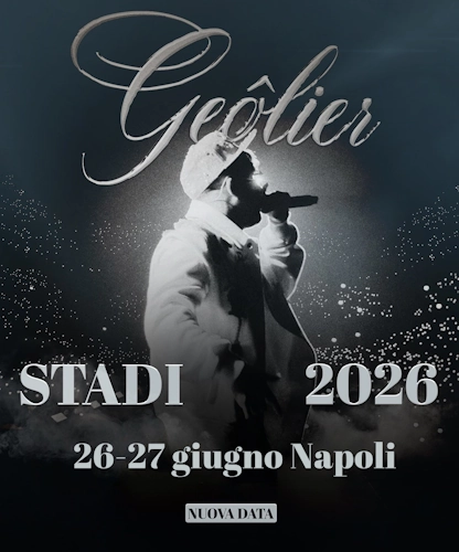 Geolier nuove date  stadio Maradona di Napoli - Tour Stadi 2026
