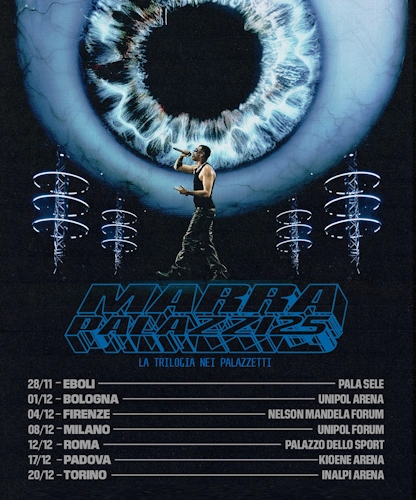 Marracash Tour Marra Palazzi 2025