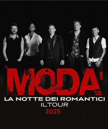 Modà Tour 2025 - La notte dei romantici Il TOur 2025