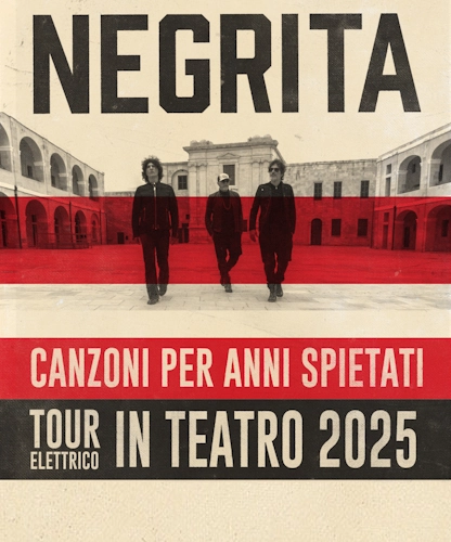 Negrita Tour Elettrico in teatro 2025