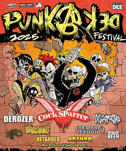 Punkadeka Festival 2025 - Cock Sparrer a Milano
