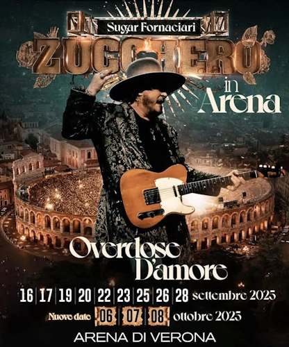 Zucchero Arena di Verona 2025