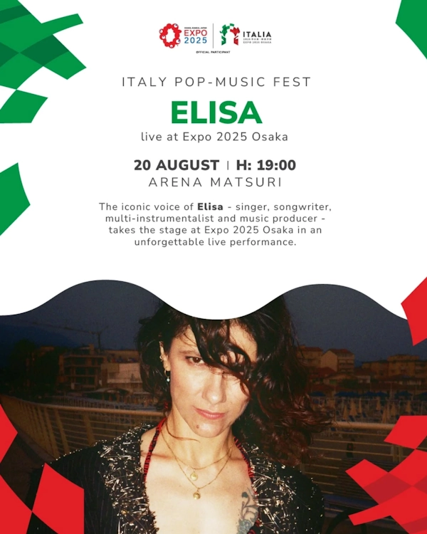 Elisa in concerto per Italy Pop-Music Fest - Osaka 2025