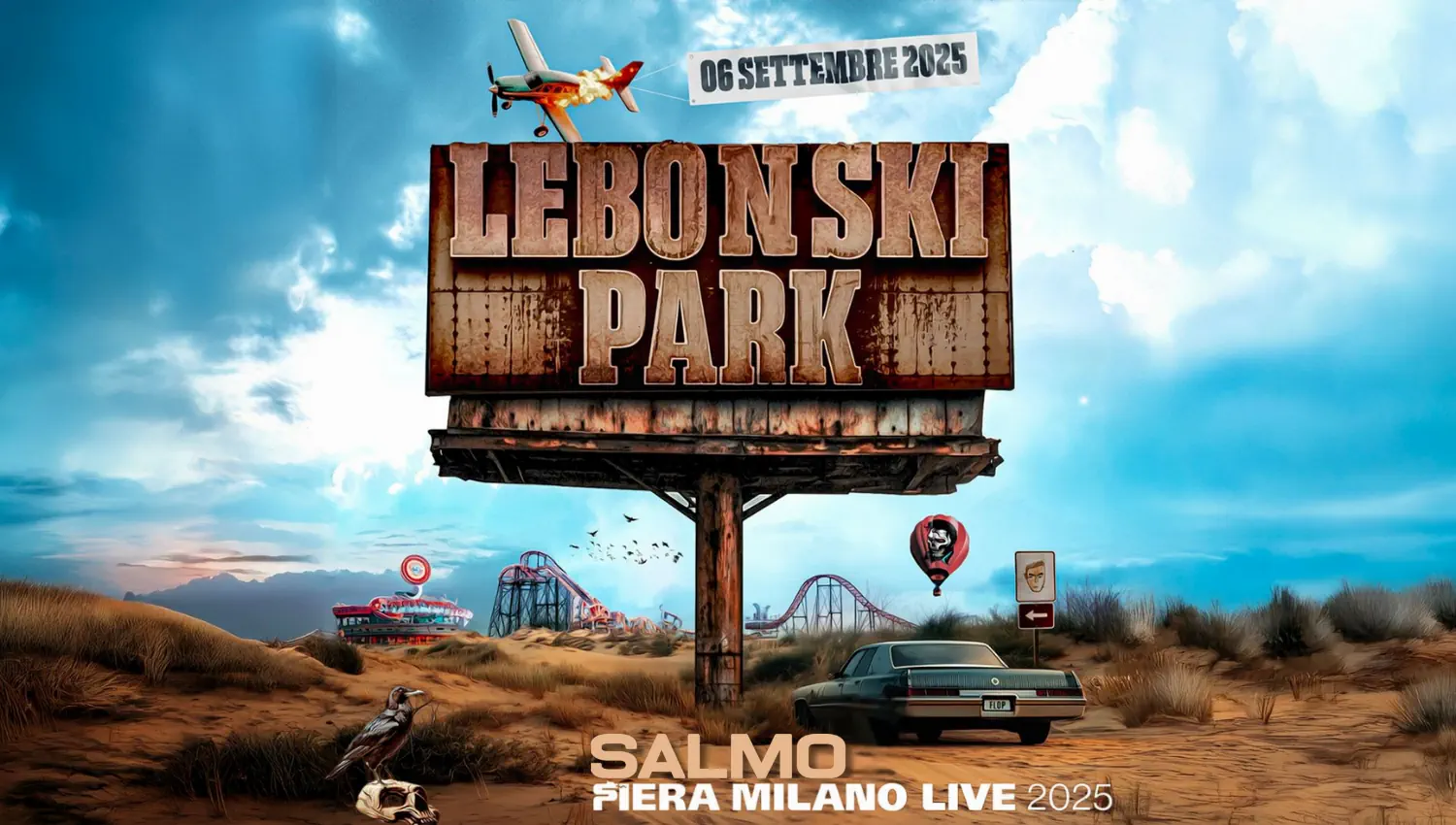 Salmo Milano 2025: Lebonski Park alla Fiera Milano Live il 6 settembre
