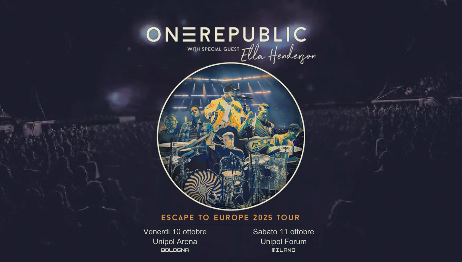 OneRepublic in Italia 2025 – Date, info e curiosità su concerto Bologna e Milano