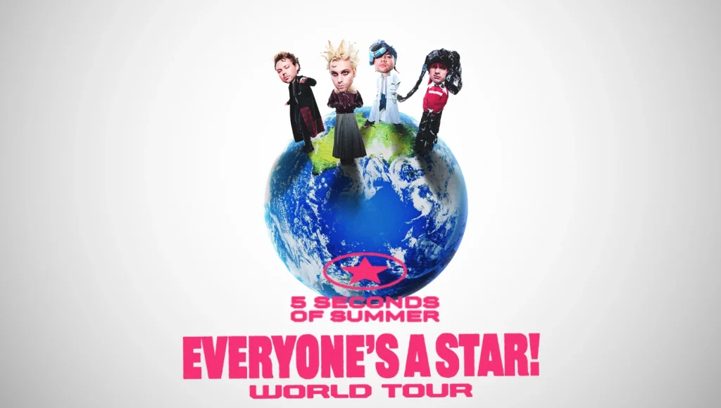 5 SECONDS OF SUMMER in concerto - Date, info e biglietti - EVERYONE’S A STAR WORLD TOUR