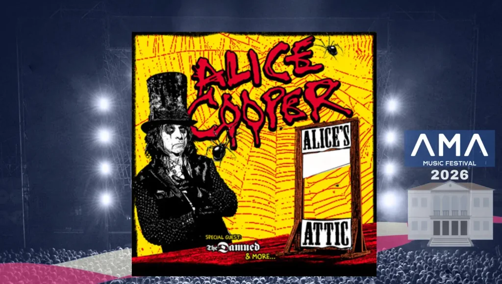 Alice Cooper in concerto a Vicenza per Ama Musc Festival 2026 - Romano D'Ezzelino