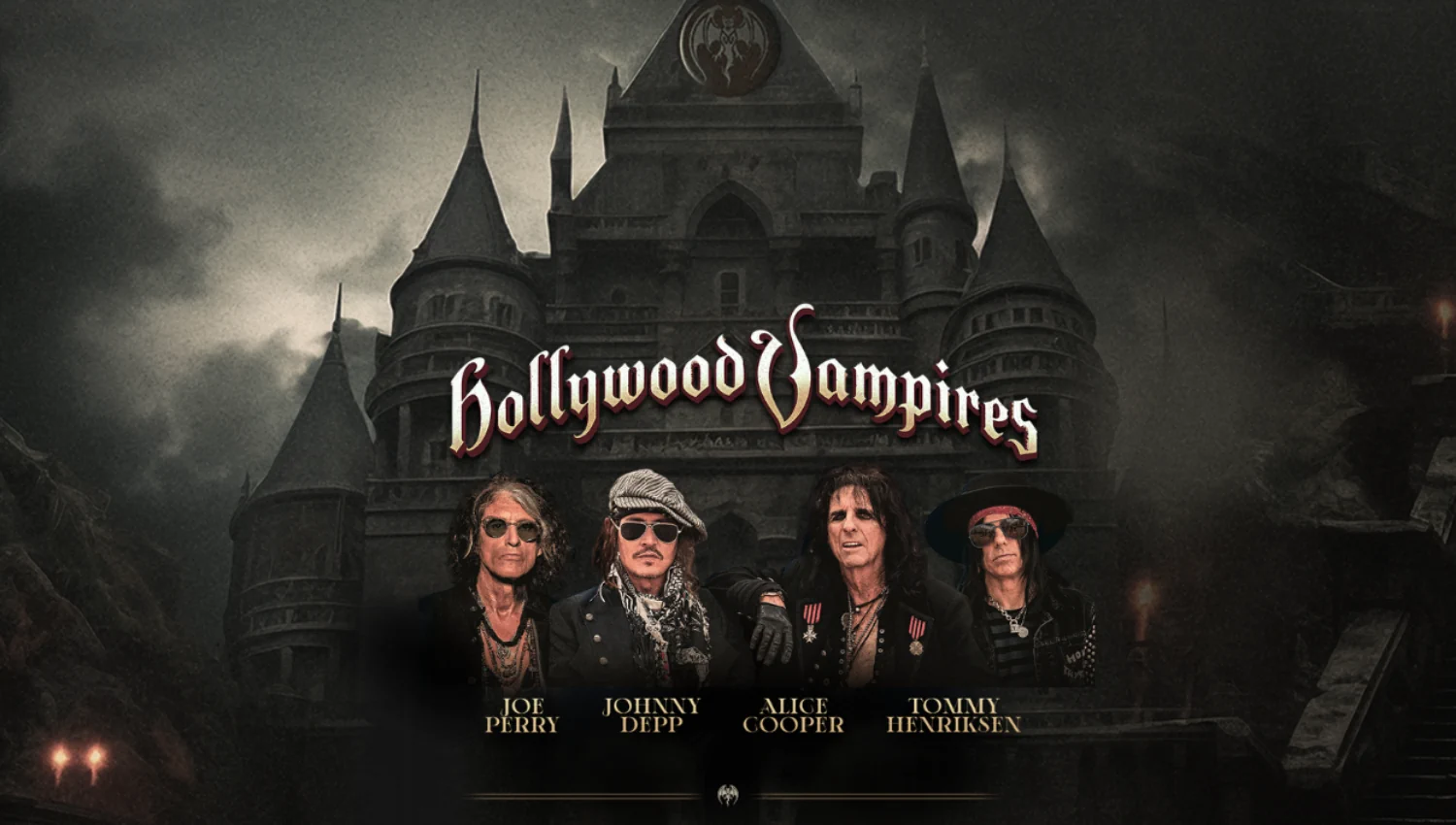 Hollywood Vampires in concerto in Italia - Date, info e biglietti - con Alice Cooper, Johnny Depp, Joe Perry, Tommy Henriksen