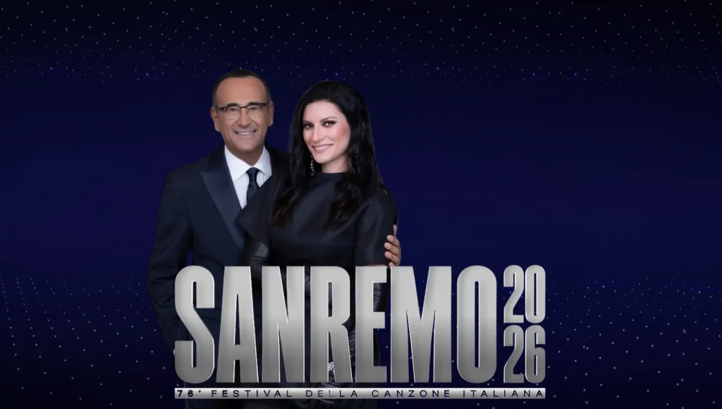 Laura Pausini condurrà Sanremo 2026 con Carlo Conti