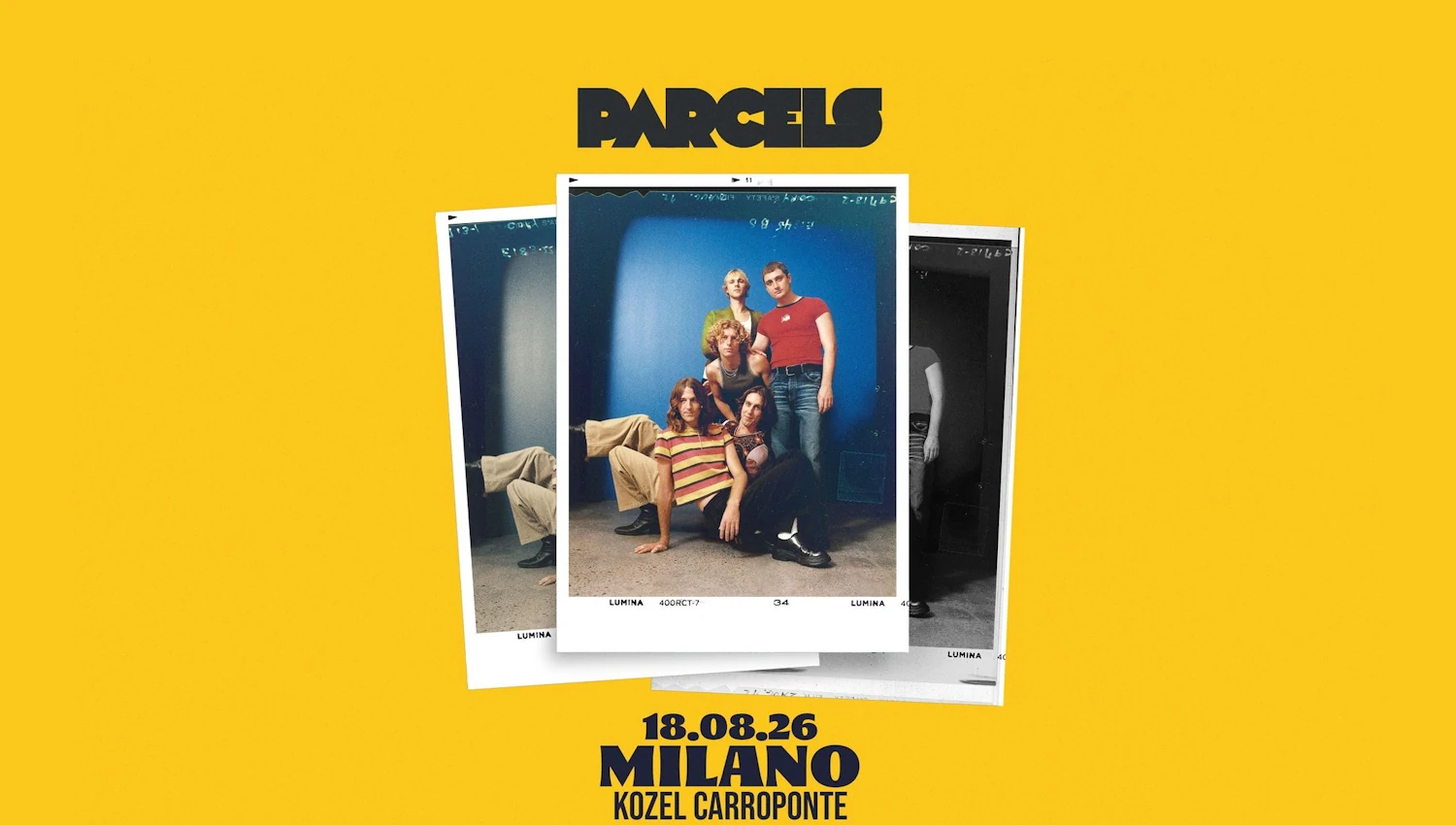 Parcels in concerto a Milano - Data, info e biglietti - Live 2026