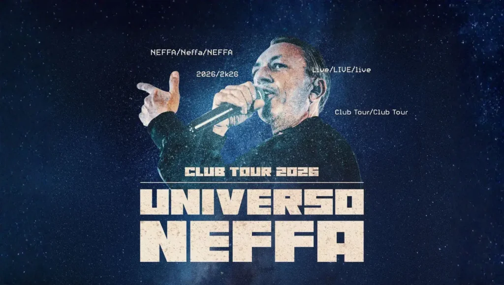 Neffa in concerto - Date, info e biglietti - Club Tour 2026