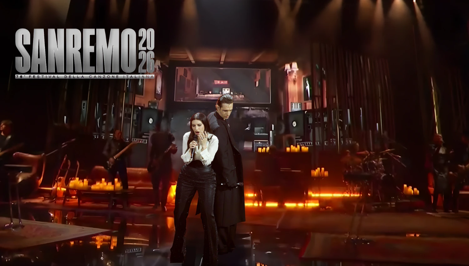 Sanremo 2026, seconda serata: Laura Pausini e Achille Lauro emozionano con “16 marzo”
