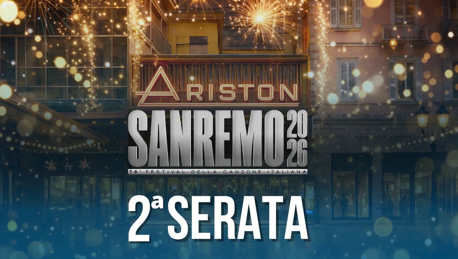 Seconda serata Sanremo 2026: programma e cantanti 25 febbraio