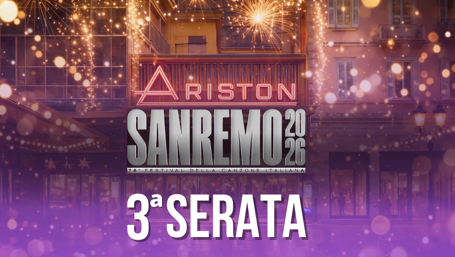 Terza serata Sanremo 2026: scaletta e ospiti 26 febbraio