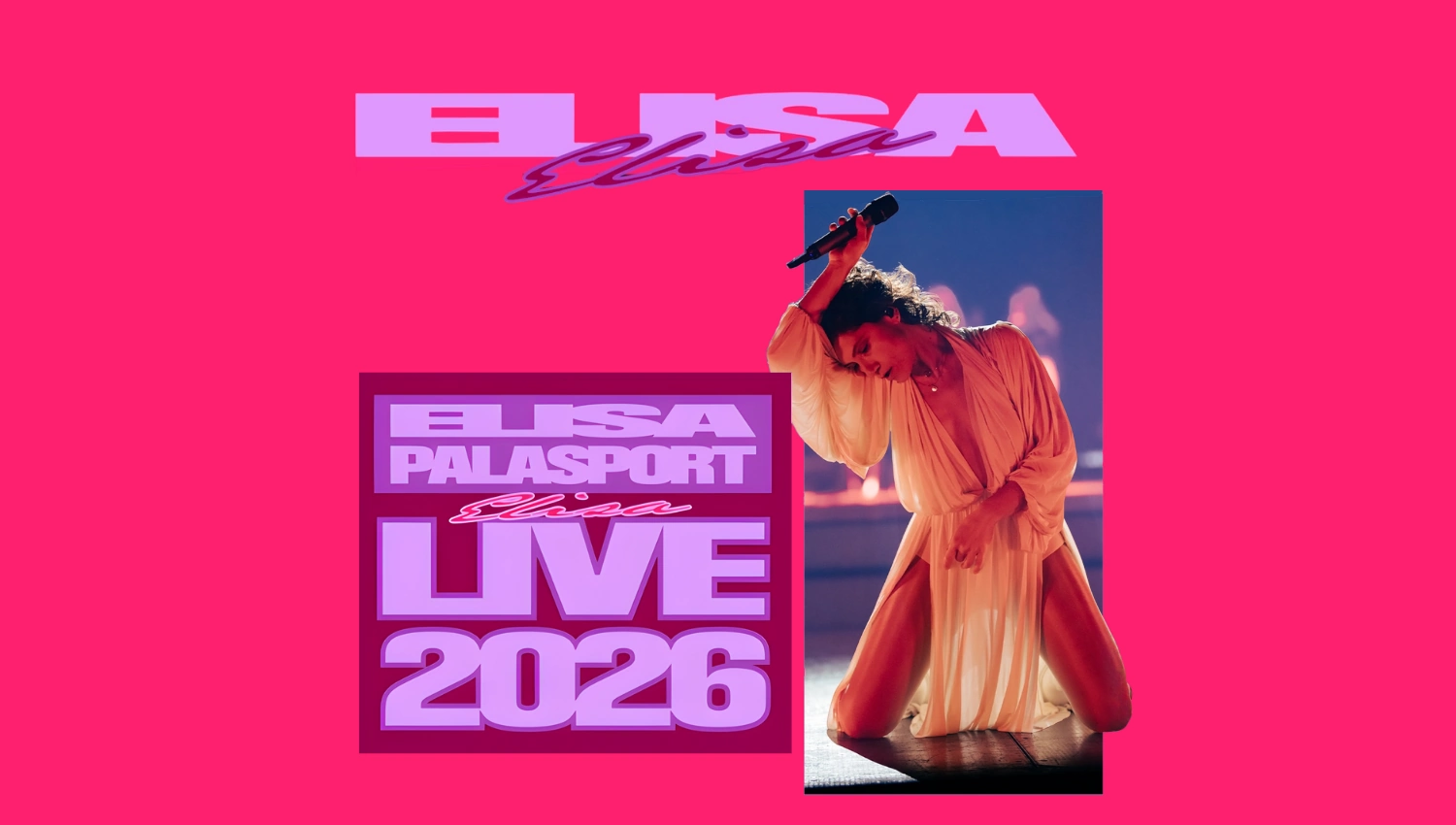 Elisa tour palasport 2026 - Date, concerti e info