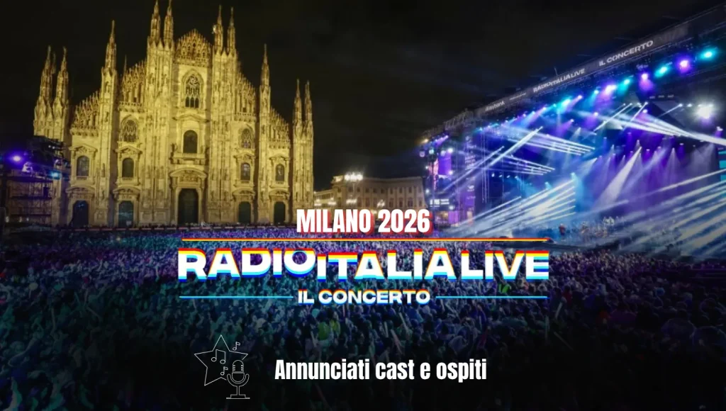 Radio Italia Live – Il Concerto 2025: gli artisti annunciati