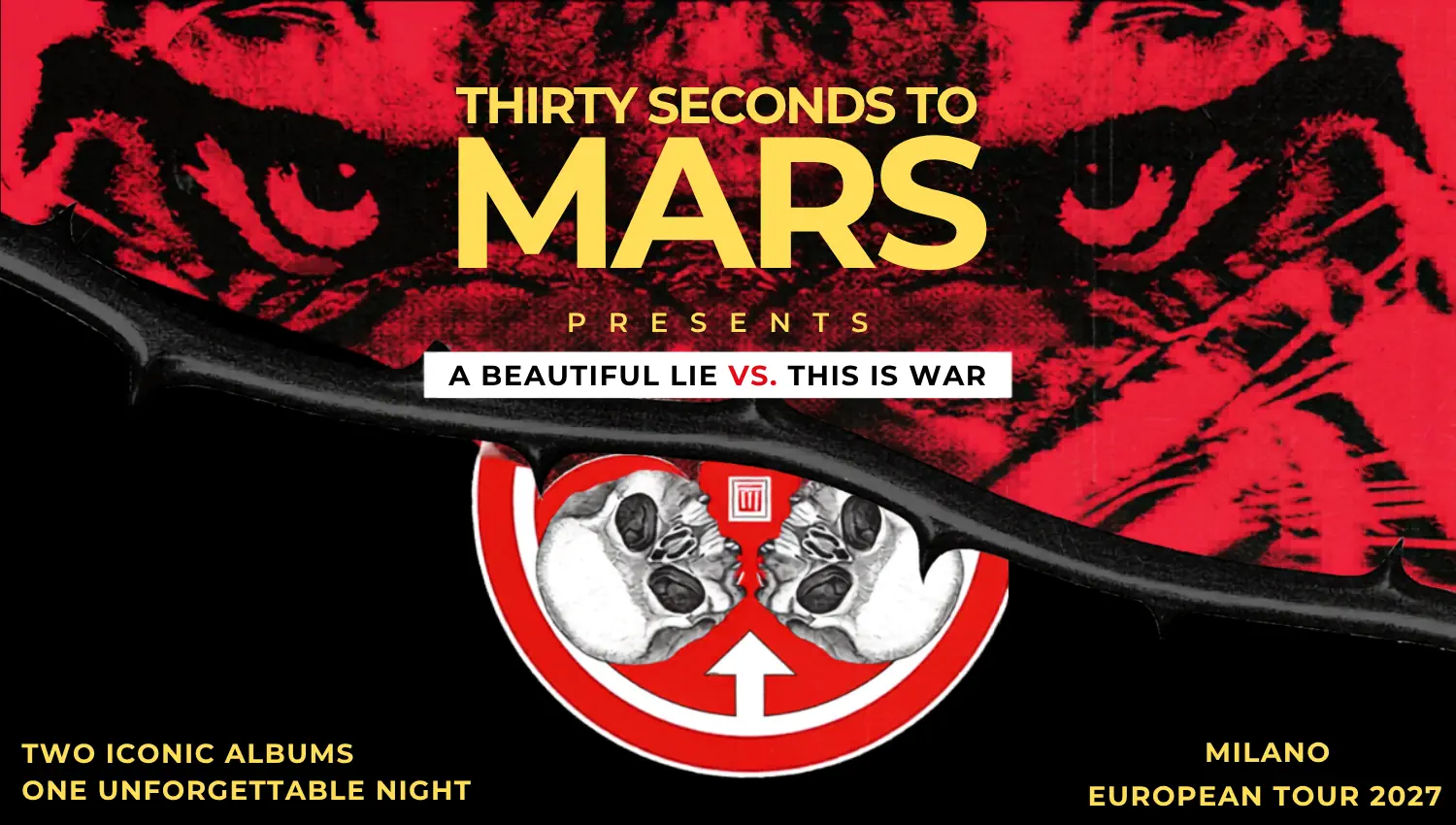 Thirty Seconds to Mars in concerto a Milano - Data, info e biglietti per il Tour A Beautiful Lie vs This Is War 2027