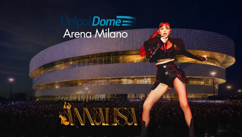Annalisa in concerto a MIlano all'Arena di Milano Unipol Dome - Data info e biglietti - Maggio 2026