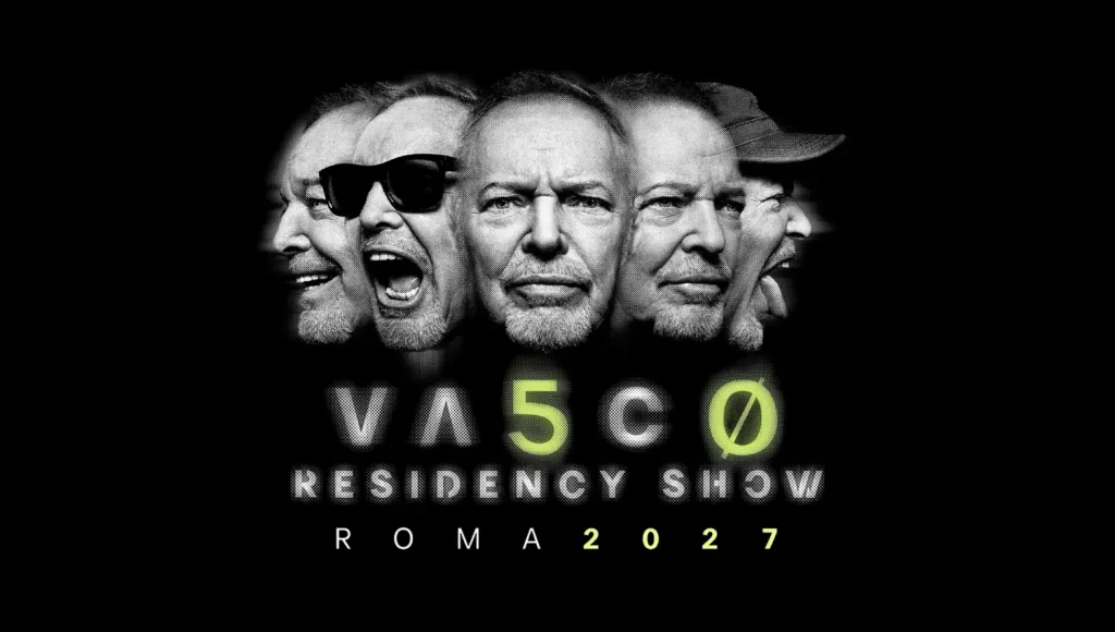 Vasco Rossi in concerto con Vasco Residency Show - Roma 2027 - Date, info e biglietti