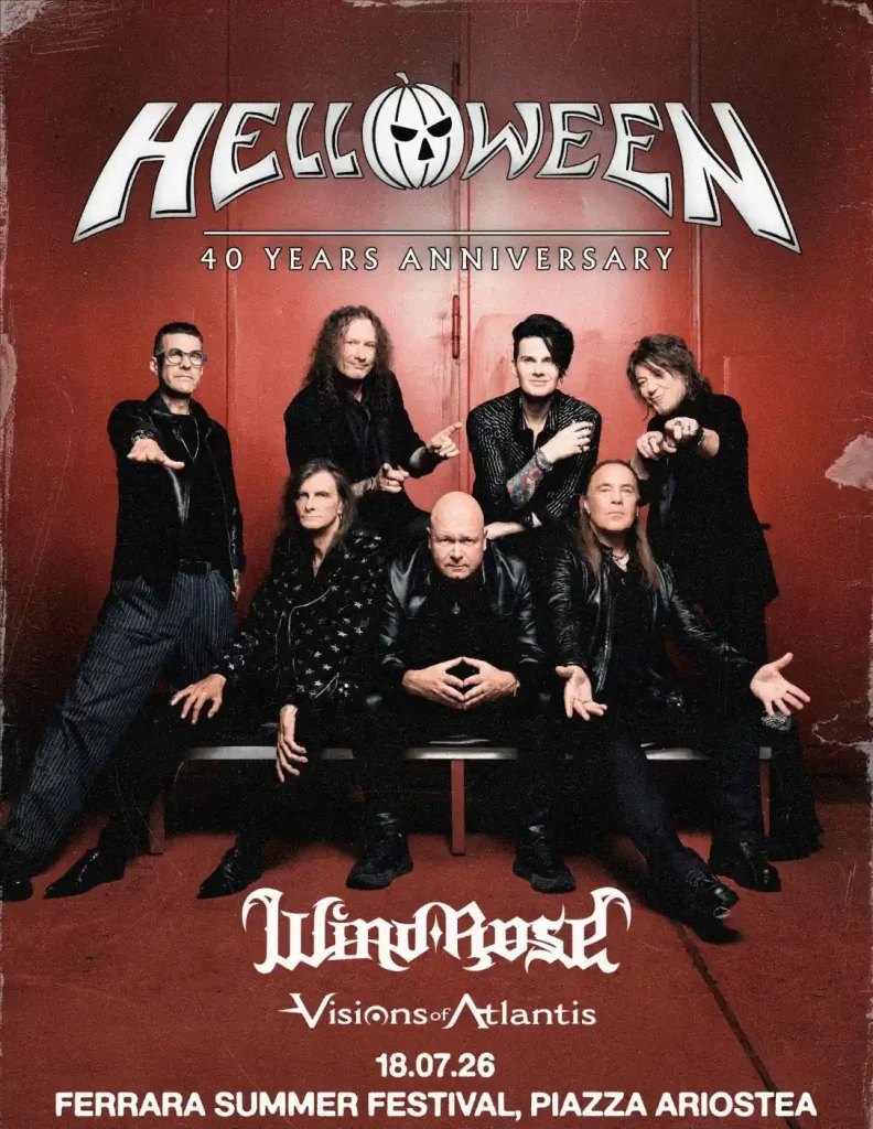 Helloween in concerto a Ferrara per il Ferrara Summer Festival 2026