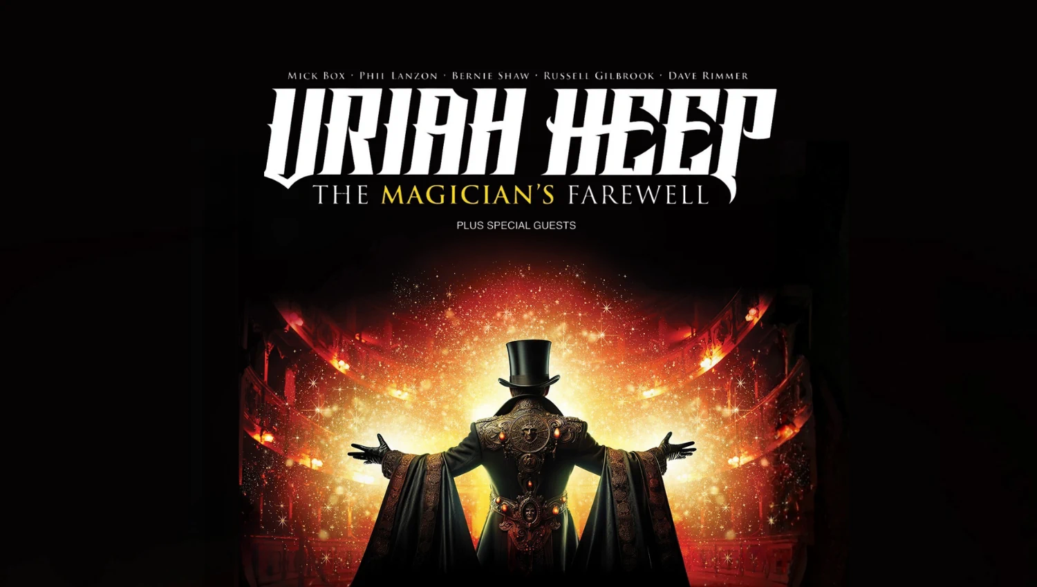 Uriah Heep in concerto con THe Magican's Farewell - Date, info e biglietti Date Italiane